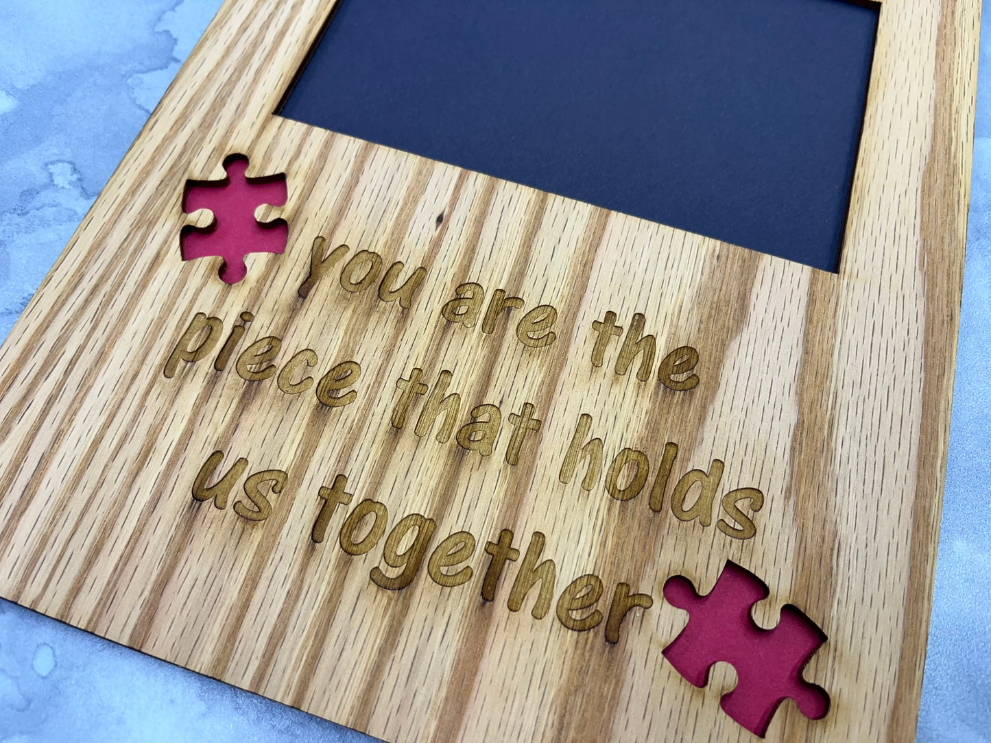Mom - Piece That Holds Us Together Picture Frame