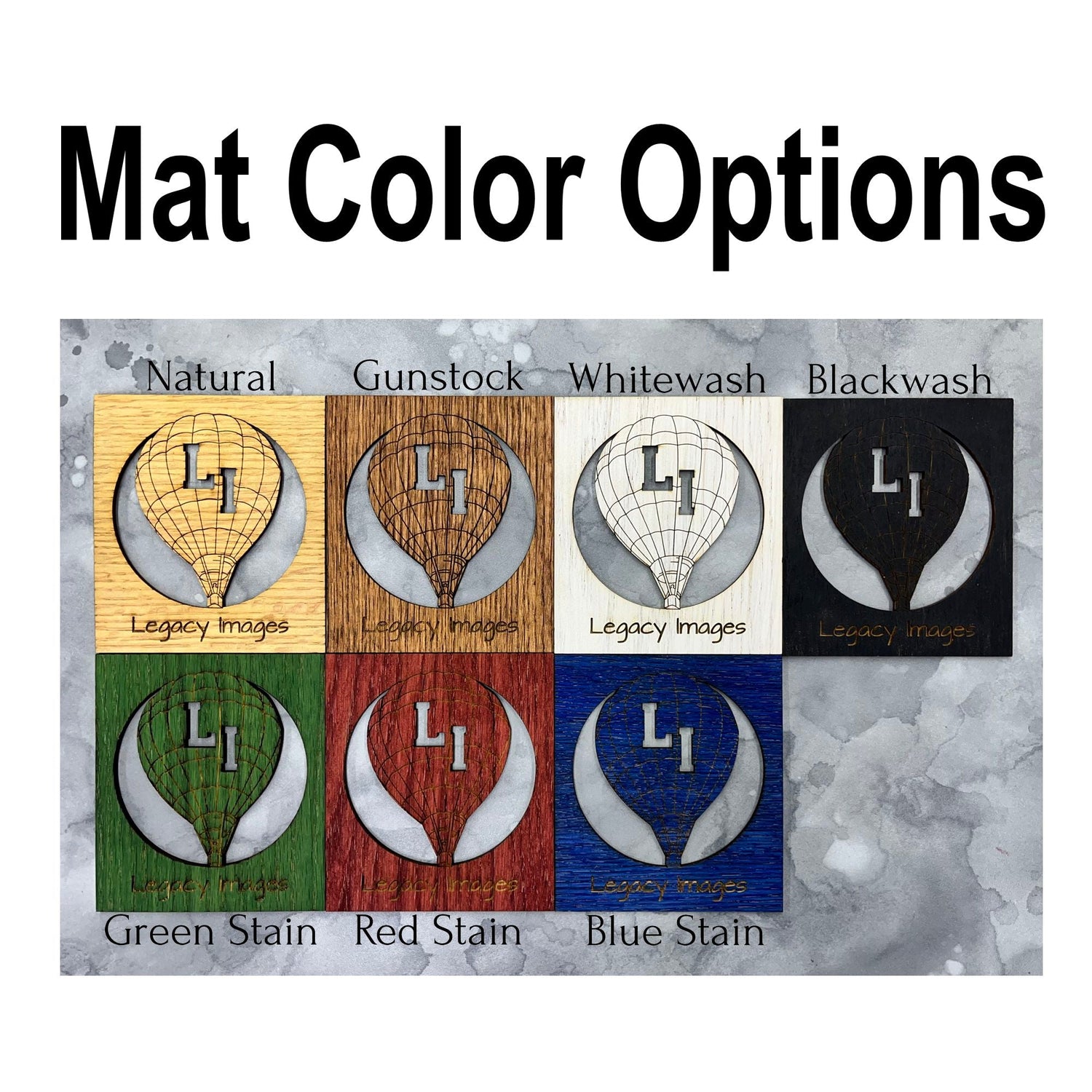 Mat Color Options - Legacy Images