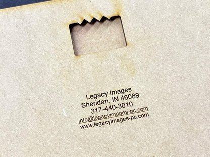 Back of Sign with Hanger - Legacy Images - Novelty Signs