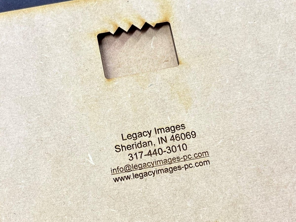 Back of Sign with Hanger - Legacy Images - Novelty Signs