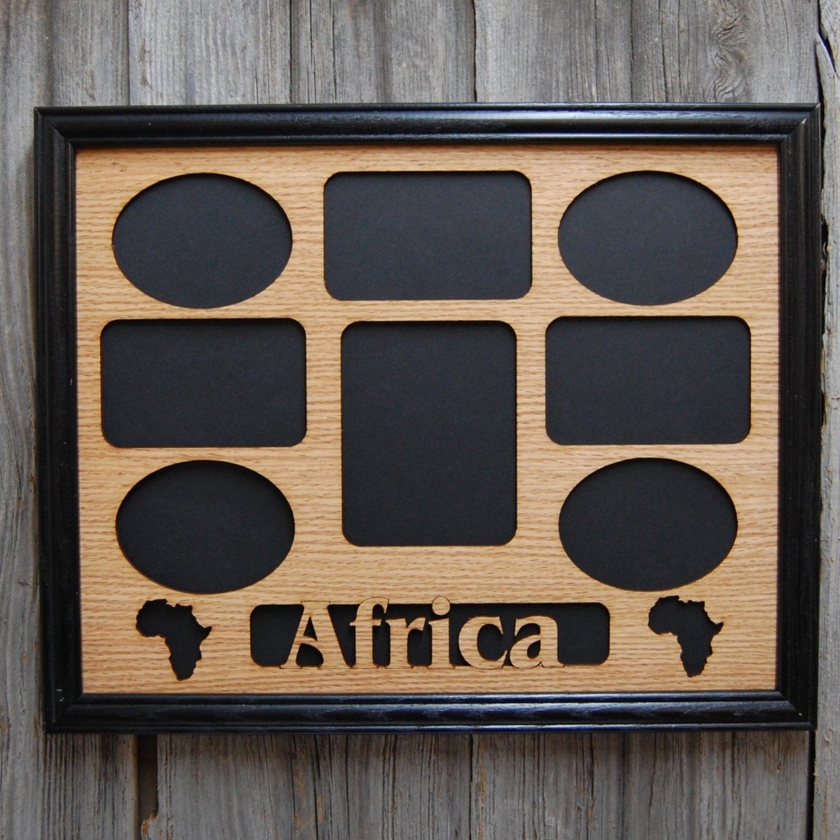 Africa Picture Frame 11"x14" - Legacy Images - Picture Frames - 11x14 Picture Frame Africa country laser engraved