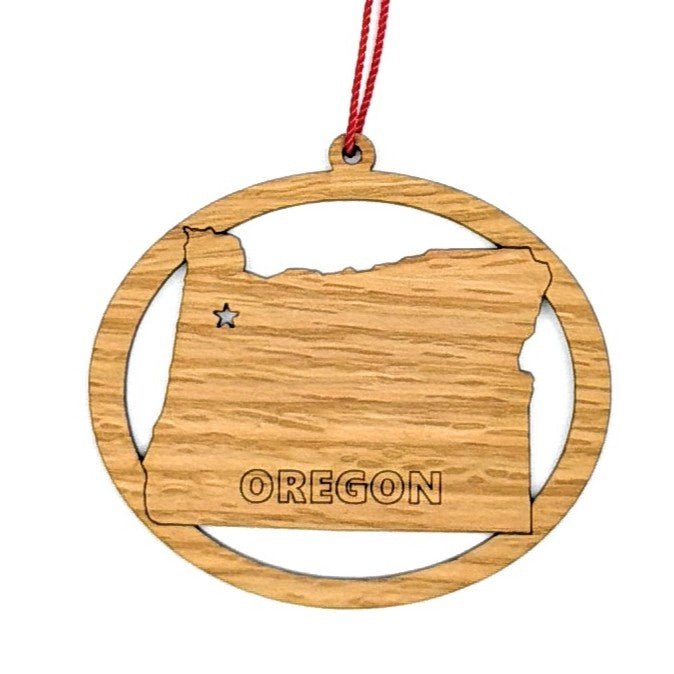 Alabama State Ornament - Legacy Images - Holiday Ornaments - christmas ornament state laser engraved