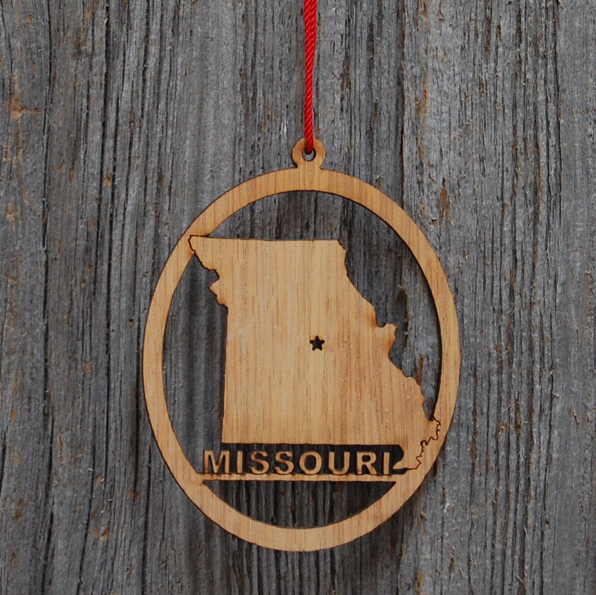 Alabama State Ornament - Legacy Images - Holiday Ornaments - christmas ornament state laser engraved