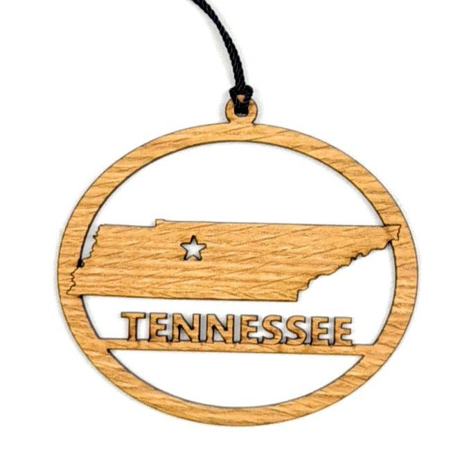 Alabama State Ornament - Legacy Images - Holiday Ornaments - christmas ornament state laser engraved