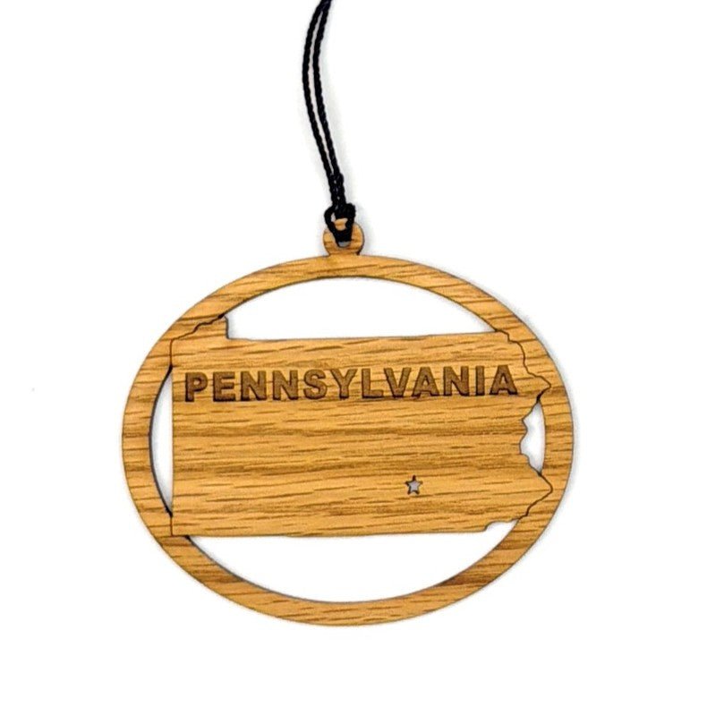 Alabama State Ornament - Legacy Images - Holiday Ornaments - christmas ornament state laser engraved