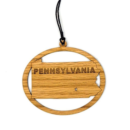 Alabama State Ornament - Legacy Images - Holiday Ornaments - christmas ornament state laser engraved
