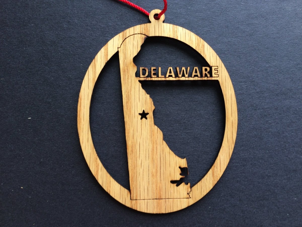 Alabama State Ornament - Legacy Images - Holiday Ornaments - christmas ornament state laser engraved