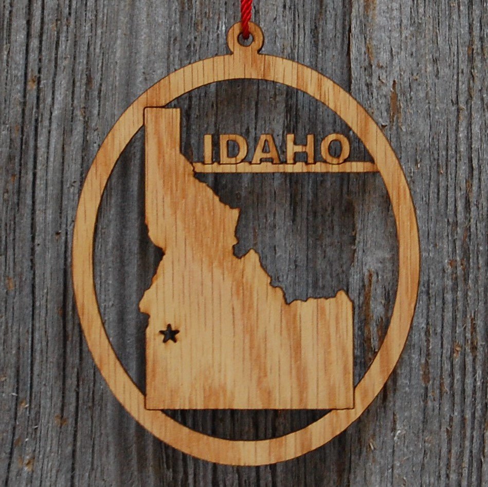 Alabama State Ornament - Legacy Images - Holiday Ornaments - christmas ornament state laser engraved