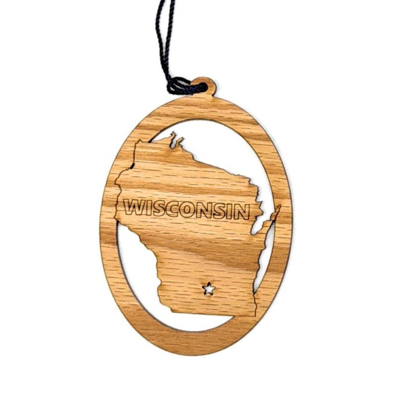 Alabama State Ornament - Legacy Images - Holiday Ornaments - christmas ornament state laser engraved