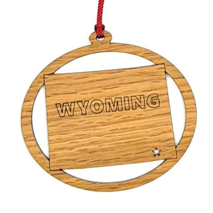 Alabama State Ornament - Legacy Images - Holiday Ornaments - christmas ornament state laser engraved