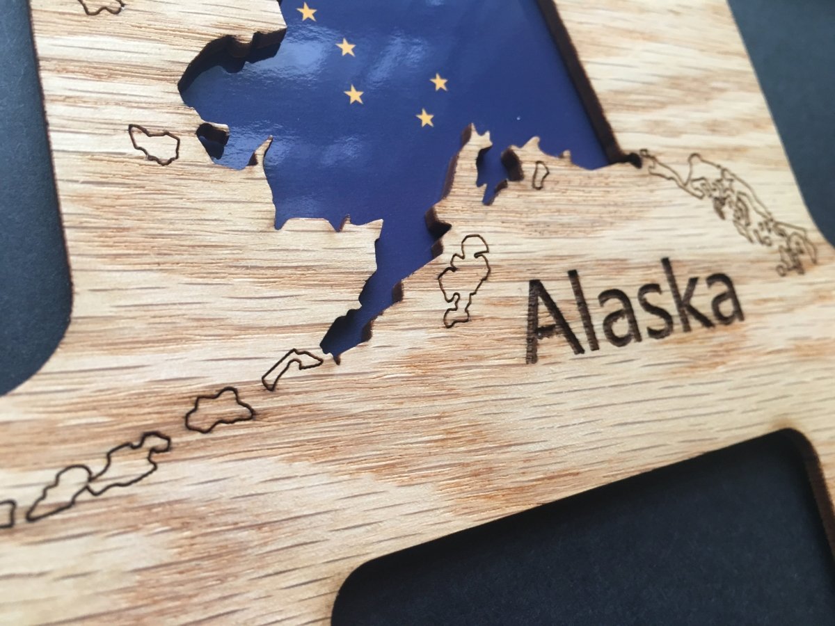 Alaska Picture Frame - Legacy Images - Picture Frames - 11x14 Picture Frame 5x7 picture frame picture frame laser engraved