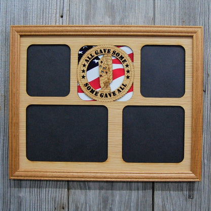 All Gave Some - Some Gave All Picture Frame - Legacy Images - Picture Frames - 11x14 Picture Frame FCS military laser engraved
