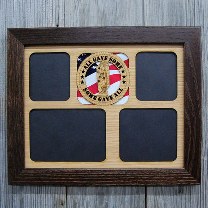All Gave Some - Some Gave All Picture Frame - Legacy Images - Picture Frames - 11x14 Picture Frame FCS military laser engraved