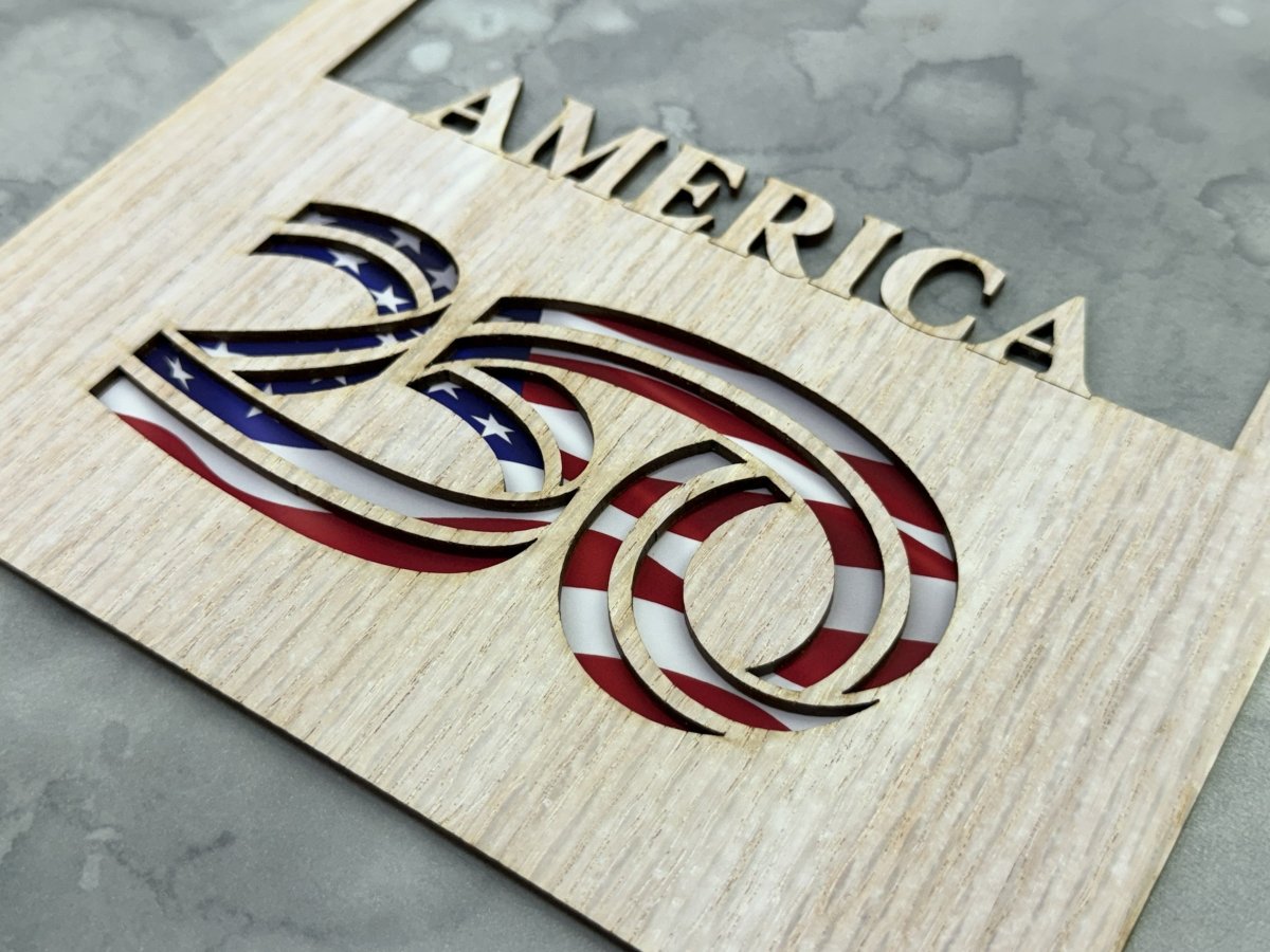 America 250 Picture Frame - Legacy Images - Picture Frame - 8x10 picture frame holiday picture frame laser engraved