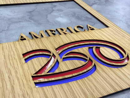 America 250 Picture Frame - Legacy Images - Picture Frame - 8x10 picture frame holiday picture frame laser engraved