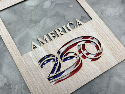 America 250 Picture Frame - Legacy Images - Picture Frame - 8x10 picture frame holiday picture frame laser engraved