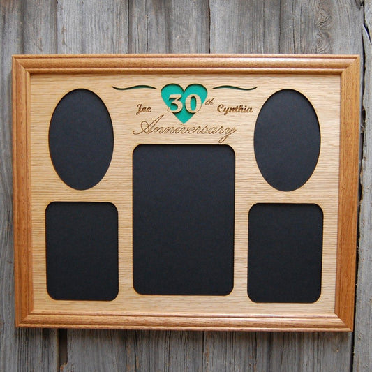Anniversary Picture Frame - Legacy Images - Picture Frames - 11x14 Picture Frame 5x7 picture frame 8x10 picture frame laser engraved