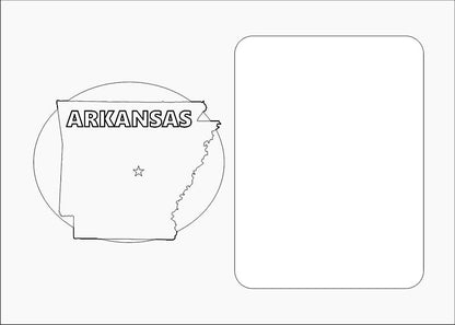 Arkansas Picture Frame - Legacy Images - Picture Frames - 11x14 Picture Frame 5x7 picture frame picture frame laser engraved