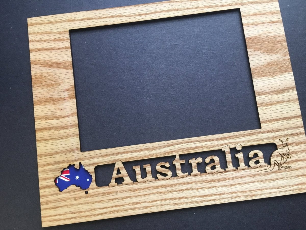 Australia Picture Frame - Legacy Images - Picture Frames - 11x14 Picture Frame 5x7 picture frame 8x10 picture frame laser engraved