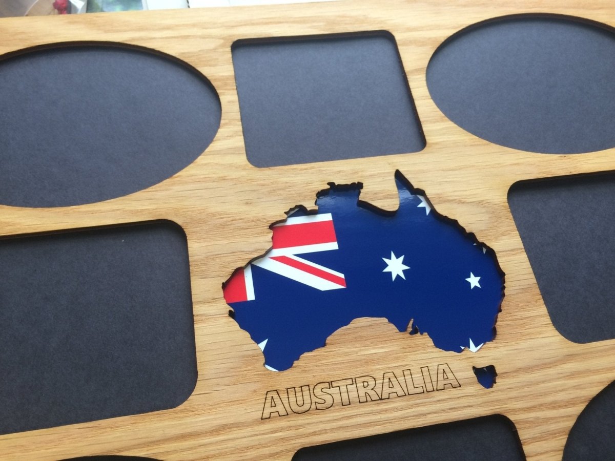 Australia Picture Frame - Legacy Images - Picture Frames - 11x14 Picture Frame 5x7 picture frame 8x10 picture frame laser engraved