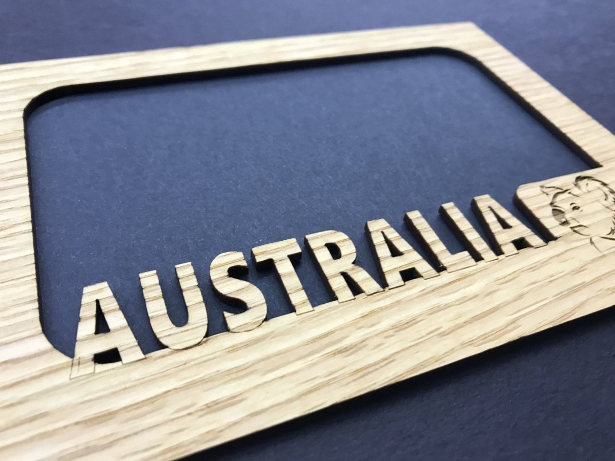 Australia Picture Frame - Legacy Images - Picture Frames - 11x14 Picture Frame 5x7 picture frame 8x10 picture frame laser engraved