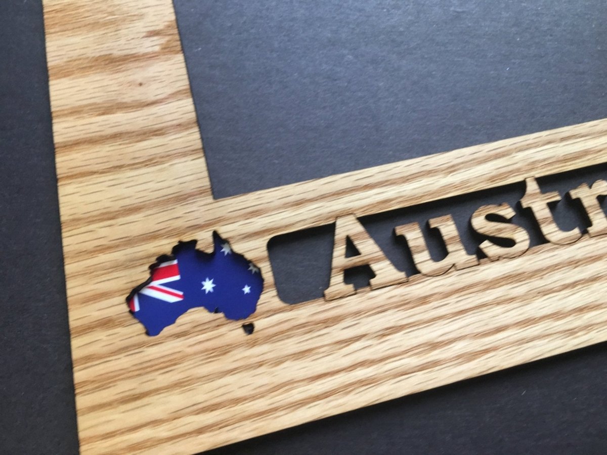 Australia Picture Frame - Legacy Images - Picture Frames - 11x14 Picture Frame 5x7 picture frame 8x10 picture frame laser engraved