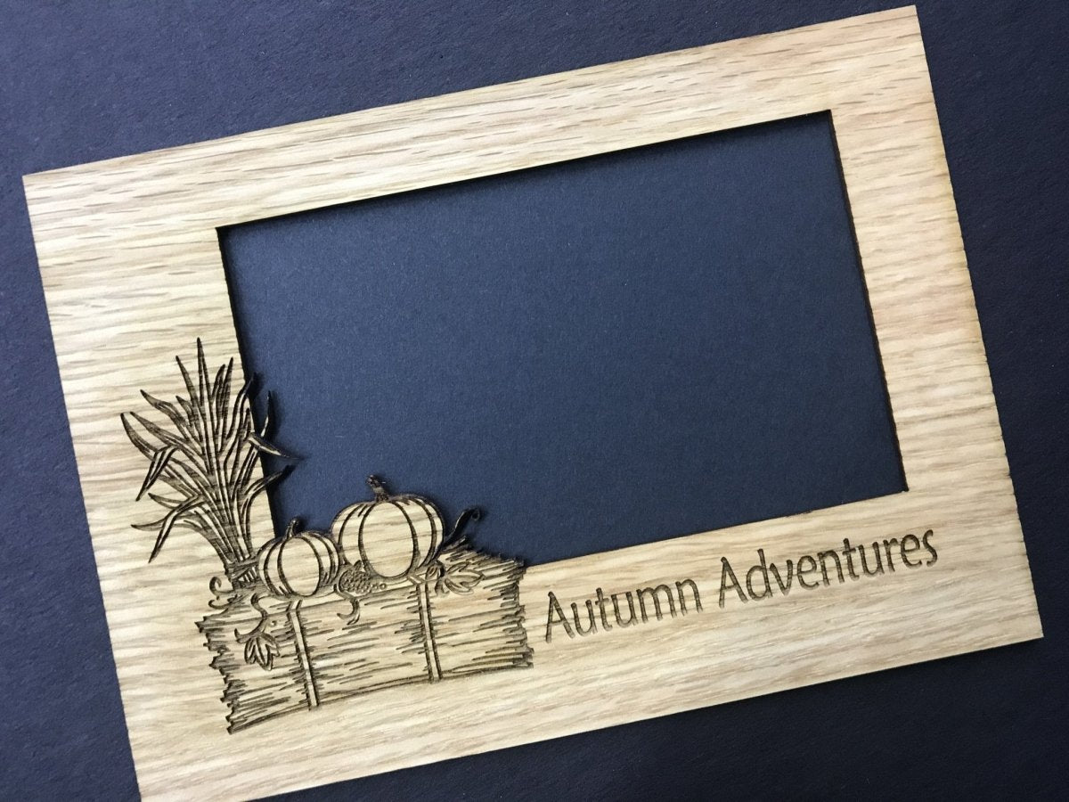 Autumn Adventures Picture Frame - Legacy Images - 5x7 fall photo frame