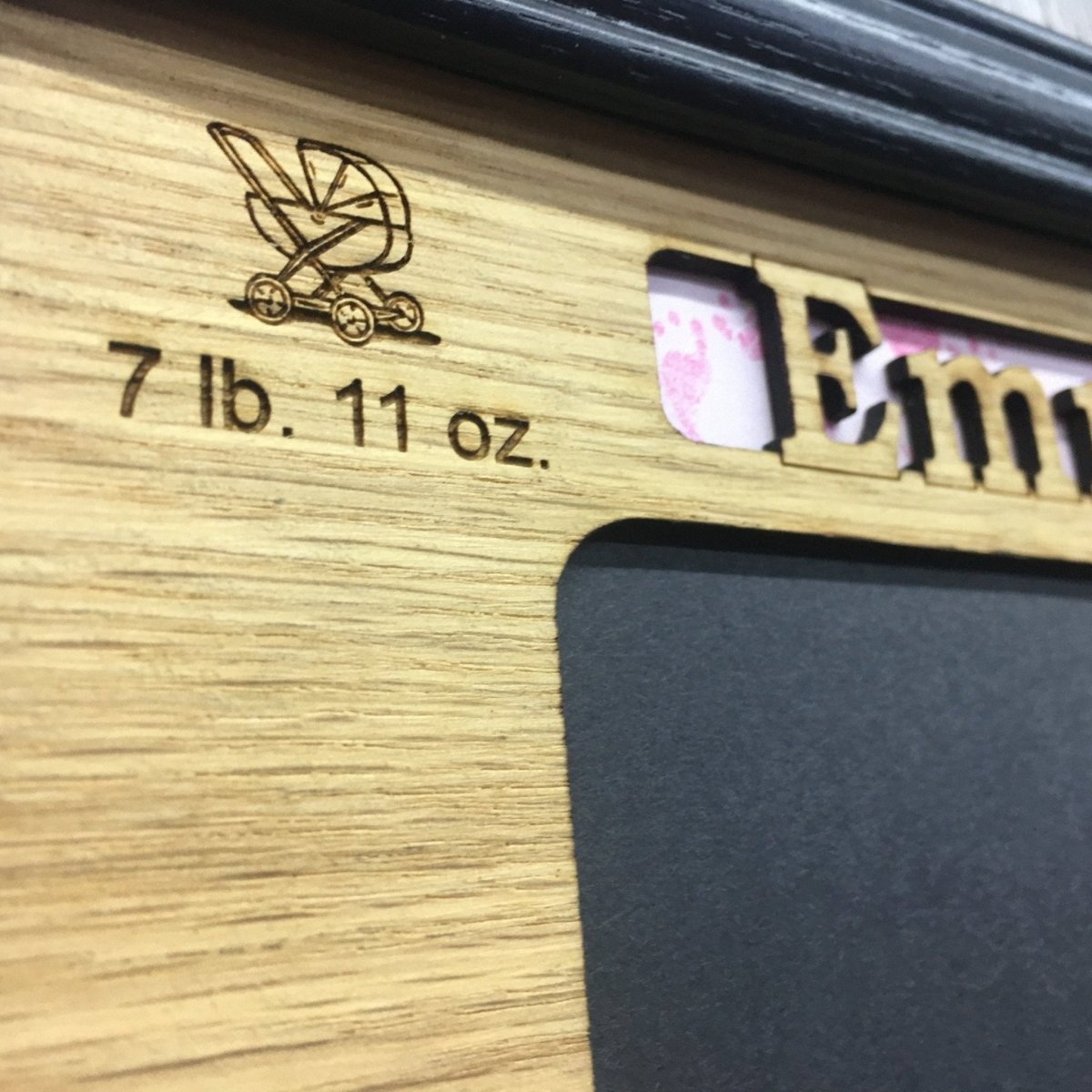 Baby Stats Picture Frame - Legacy Images - Picture Frame - 11x14 Picture Frame 8x10 picture frame baby laser engraved