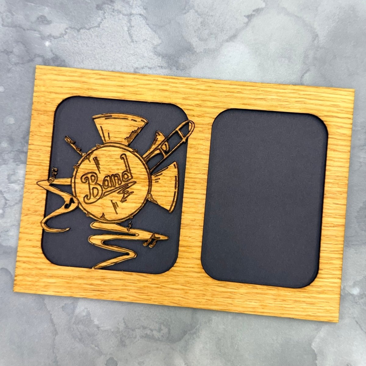 Band Picture Frame - Legacy Images - Picture Frames - 8x10 picture frame band flute laser engraved