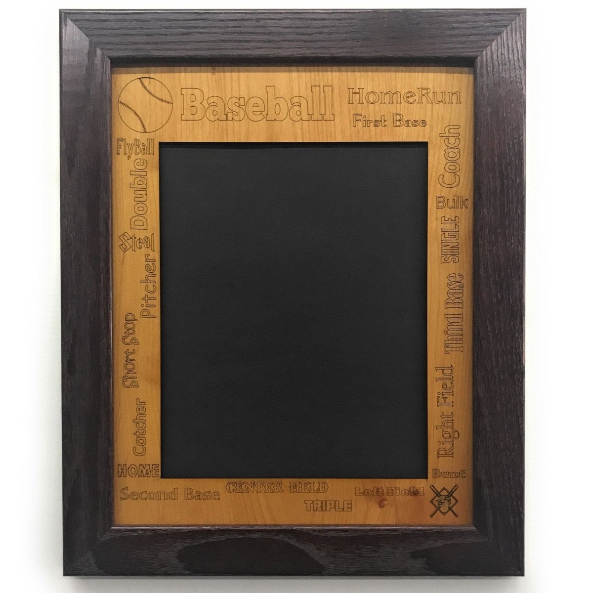 Baseball Picture Frame - Legacy Images - Picture Frames - 11x14 Picture Frame 5x7 picture frame 8x10 picture frame laser engraved