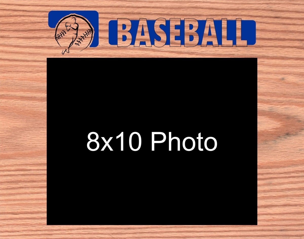 Baseball Picture Frame - Legacy Images - Picture Frames - 11x14 Picture Frame 5x7 picture frame 8x10 picture frame laser engraved