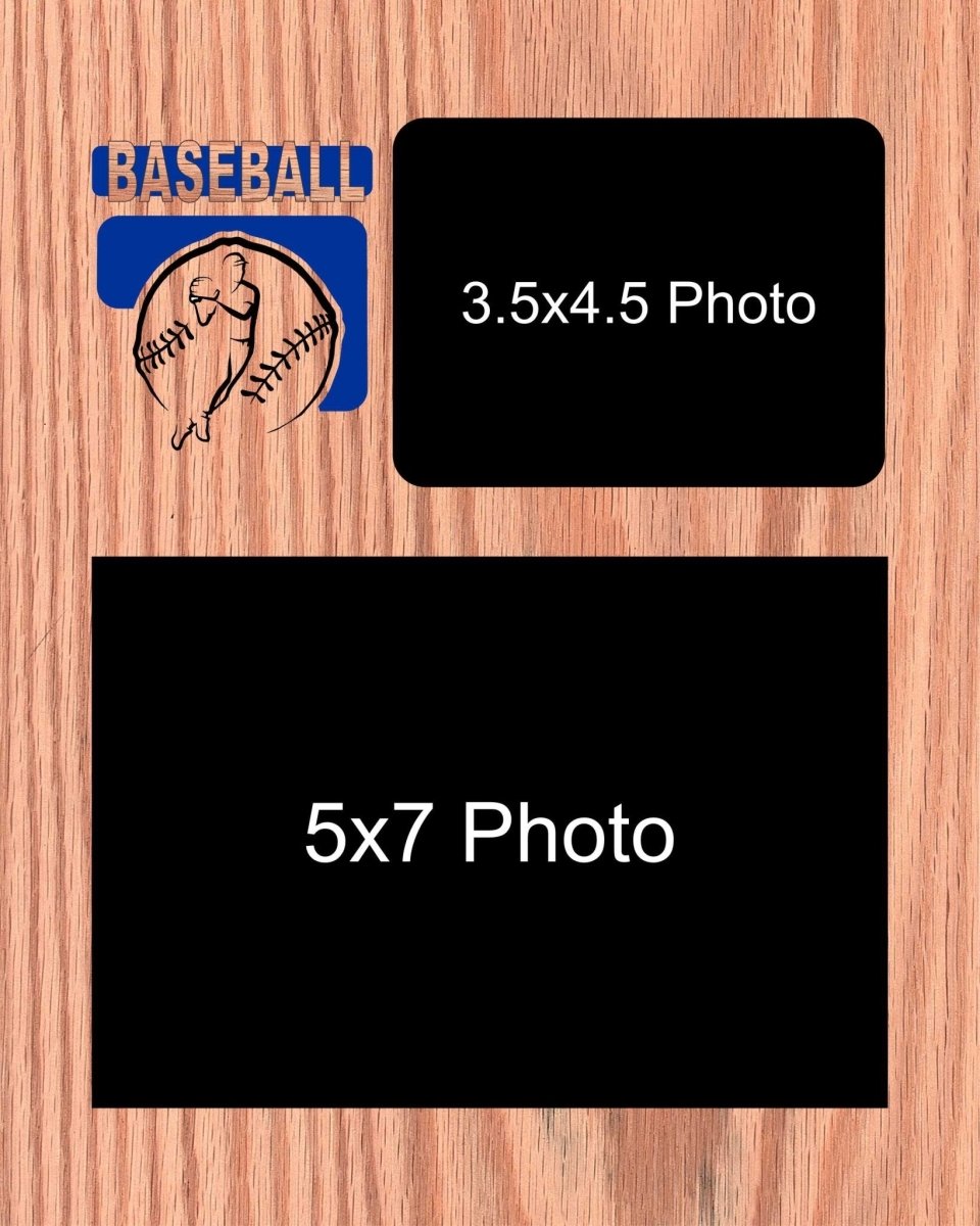 Baseball Picture Frame - Legacy Images - Picture Frames - 11x14 Picture Frame 5x7 picture frame 8x10 picture frame laser engraved