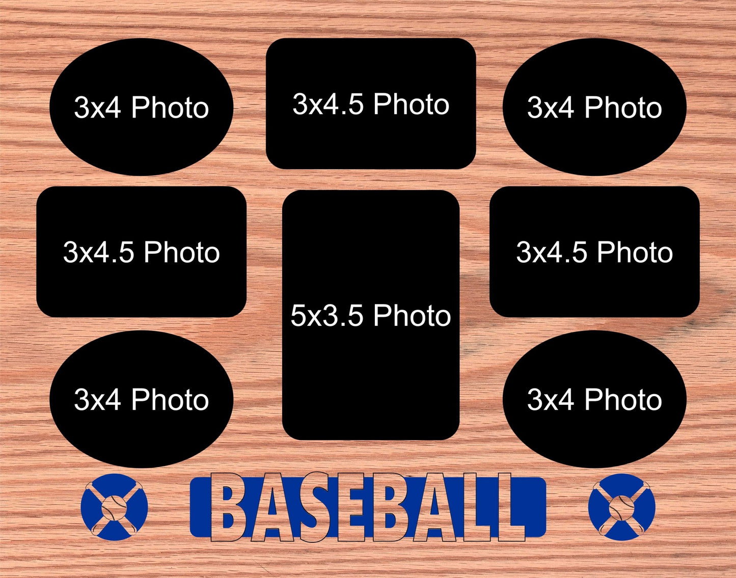 Baseball Picture Frame - Baseball Picture Frame - Legacy Images - Picture Frames - Legacy Images - Picture Frames