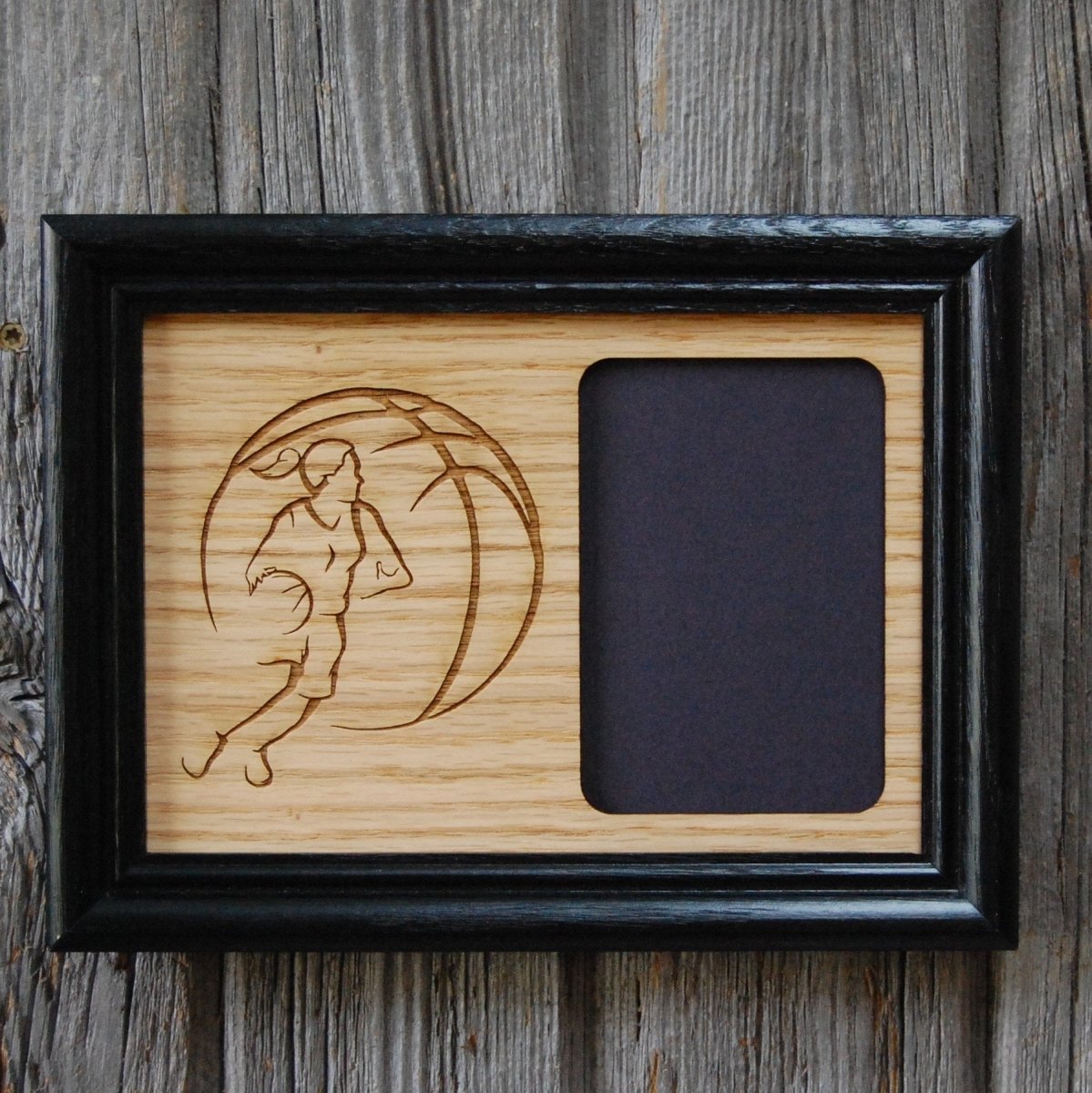 Basketball Picture Frame - Legacy Images - Picture Frames - 11x14 Picture Frame 5x7 picture frame 8x10 picture frame laser engraved