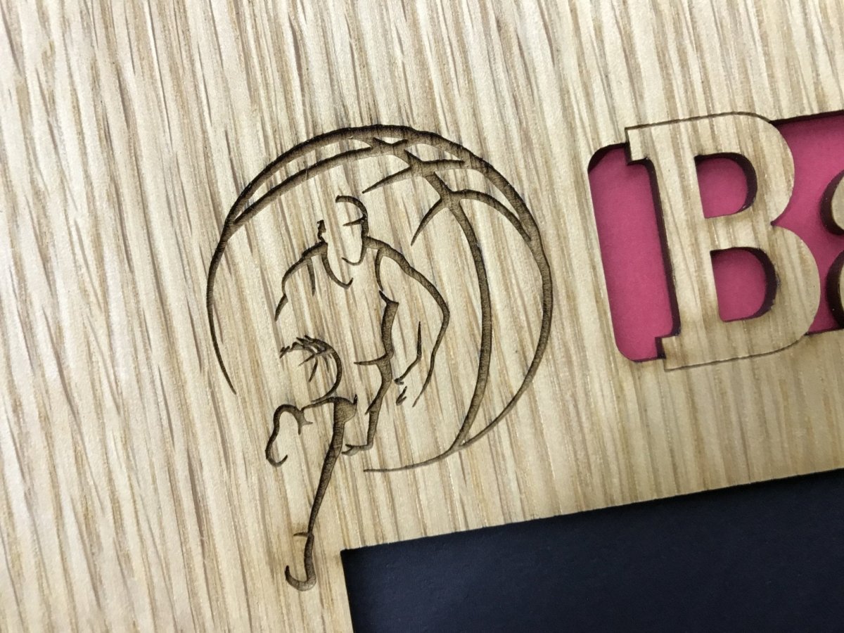 Basketball Picture Frame - Legacy Images - Picture Frames - 11x14 Picture Frame 5x7 picture frame 8x10 picture frame laser engraved