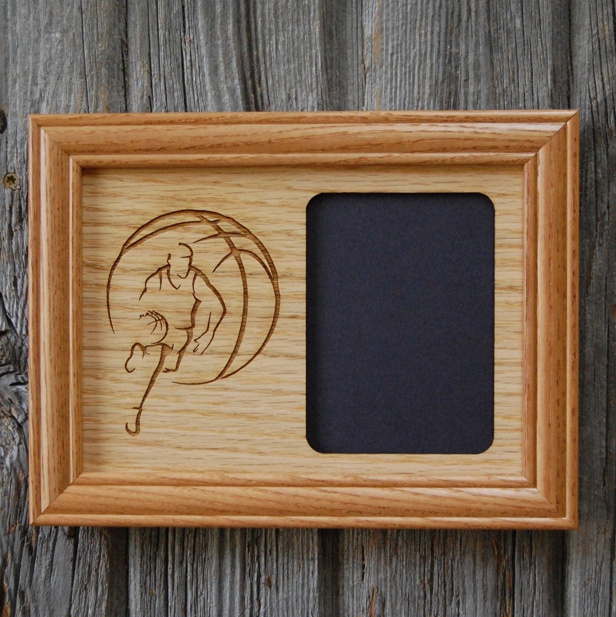 Basketball Picture Frame - Legacy Images - Picture Frames - 11x14 Picture Frame 5x7 picture frame 8x10 picture frame laser engraved