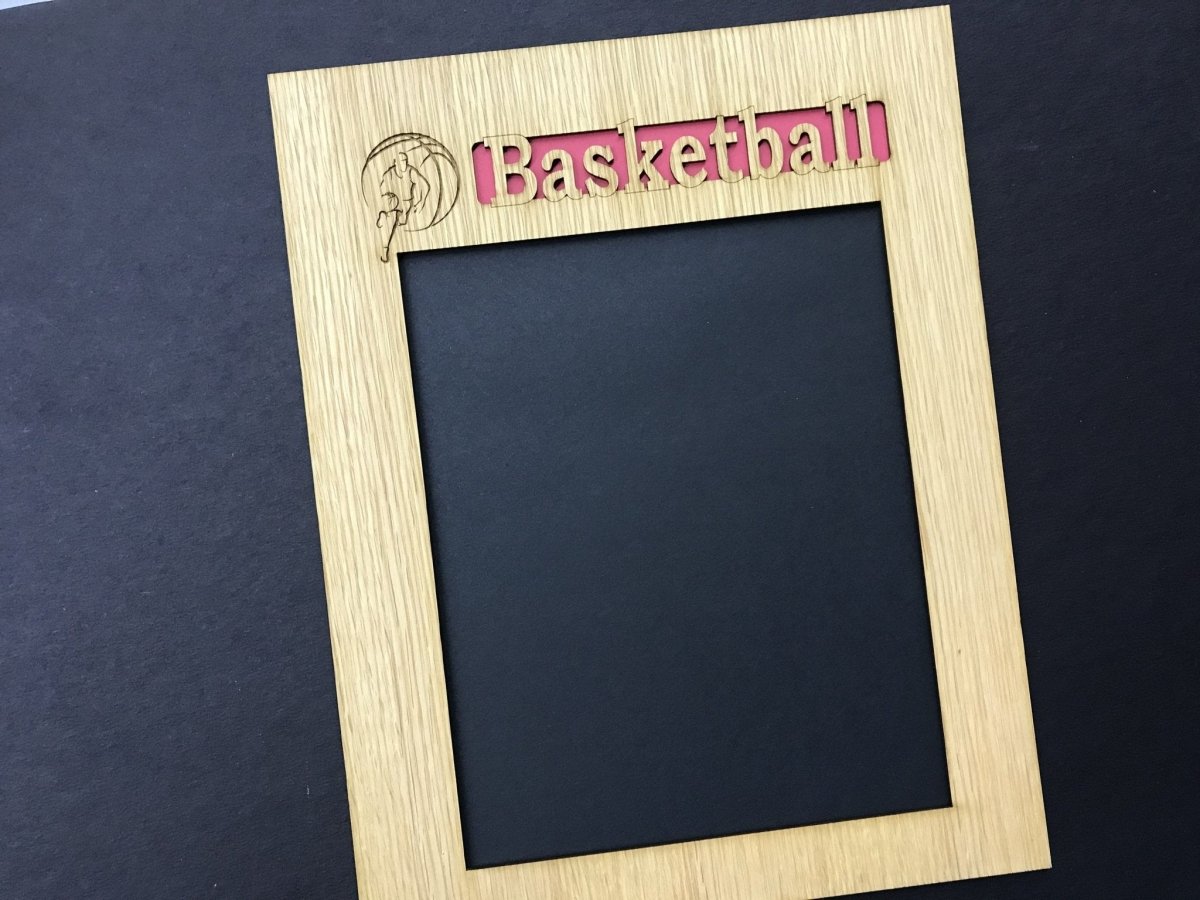 Basketball Picture Frame - Legacy Images - Picture Frames - 11x14 Picture Frame 5x7 picture frame 8x10 picture frame laser engraved