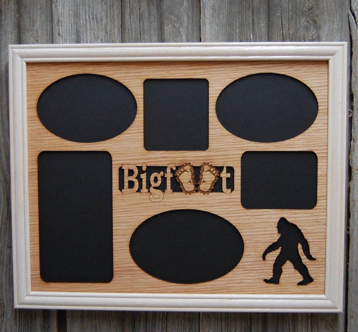 Bigfoot Picture Frame - Legacy Images - Picture Frames - 11x14 Picture Frame 5x7 picture frame bigfoot laser engraved