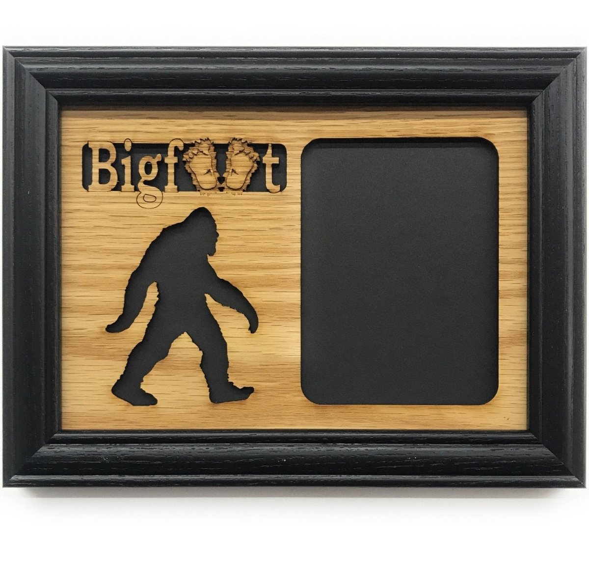 Bigfoot Picture Frame - Legacy Images - Picture Frames - 11x14 Picture Frame 5x7 picture frame bigfoot laser engraved