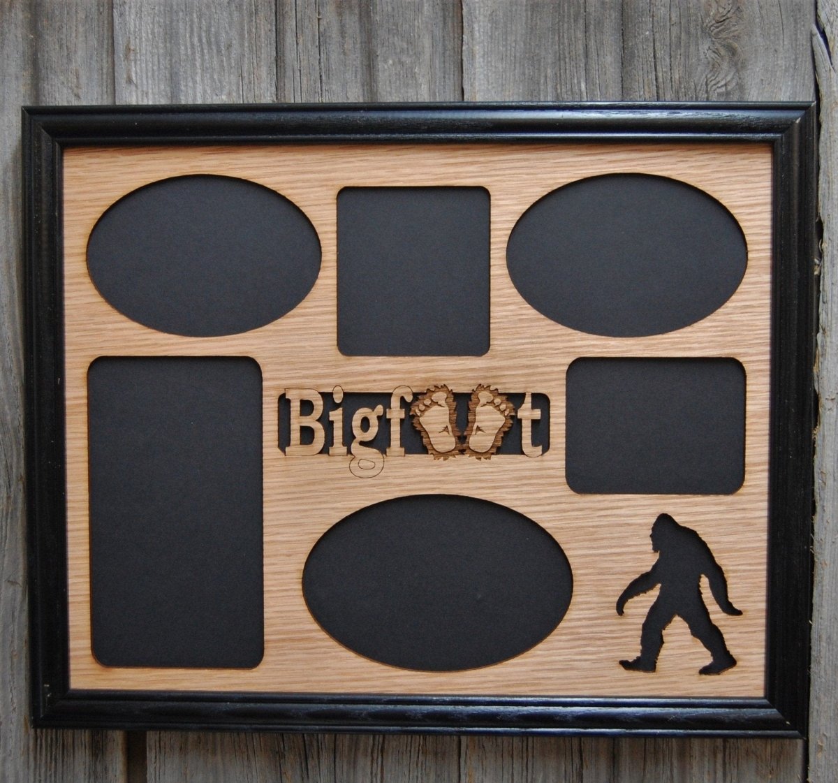 Bigfoot Picture Frame - Legacy Images - Picture Frames - 11x14 Picture Frame 5x7 picture frame bigfoot laser engraved