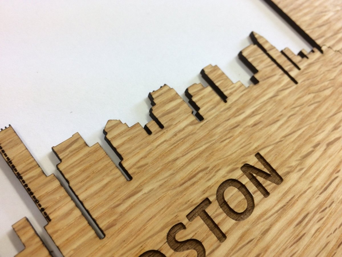 Boston Picture Frame - 8x10 Frame Hold 5x7 Photo - Legacy Images - Picture Frames - 8x10 picture frame boston city laser engraved