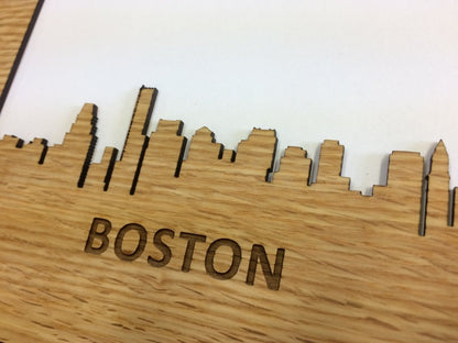 Boston Picture Frame - 8x10 Frame Hold 5x7 Photo - Legacy Images - Picture Frames - 8x10 picture frame boston city laser engraved