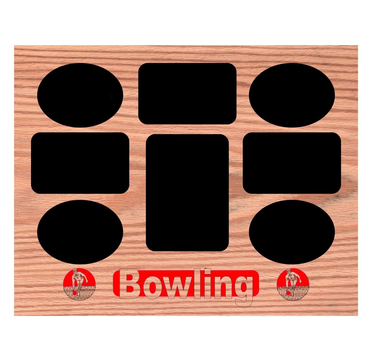 Bowling Picture Frame - Legacy Images - Picture Frames - 11x14 Picture Frame 5x7 picture frame 8x10 picture frame laser engraved