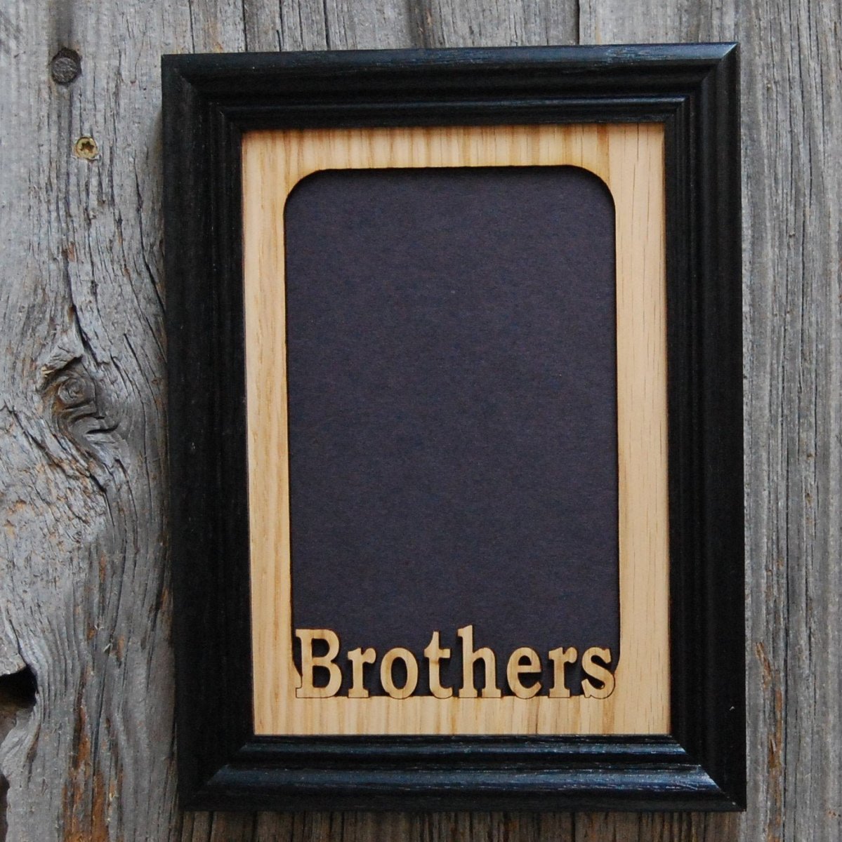 Brothers Picture Frame - Legacy Images - Picture Frames - 11x14 Picture Frame 5x7 picture frame 8x10 picture frame laser engraved