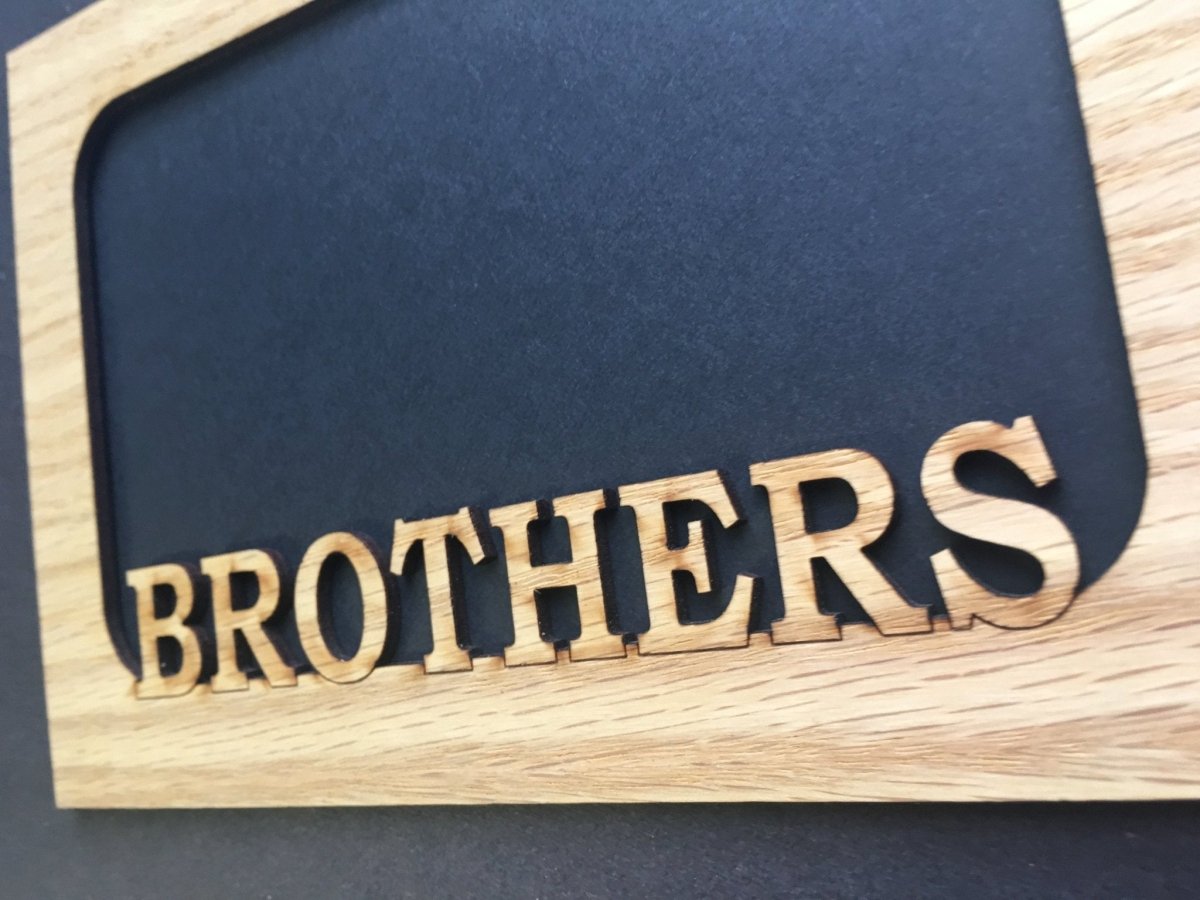 Brothers Picture Frame - Legacy Images - Picture Frames - 11x14 Picture Frame 5x7 picture frame 8x10 picture frame laser engraved