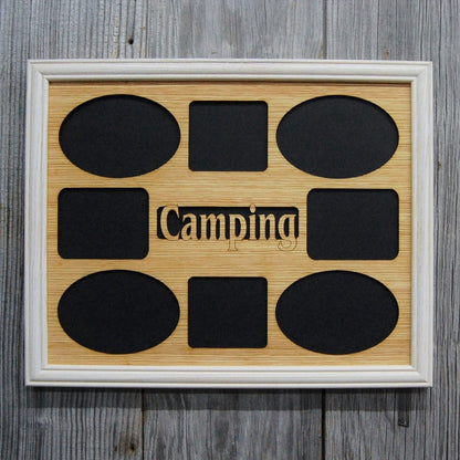Camping Picture Frame 11"x14" - Legacy Images - Picture Frames - 11x14 Picture Frame CAMPING gifts for him laser engraved