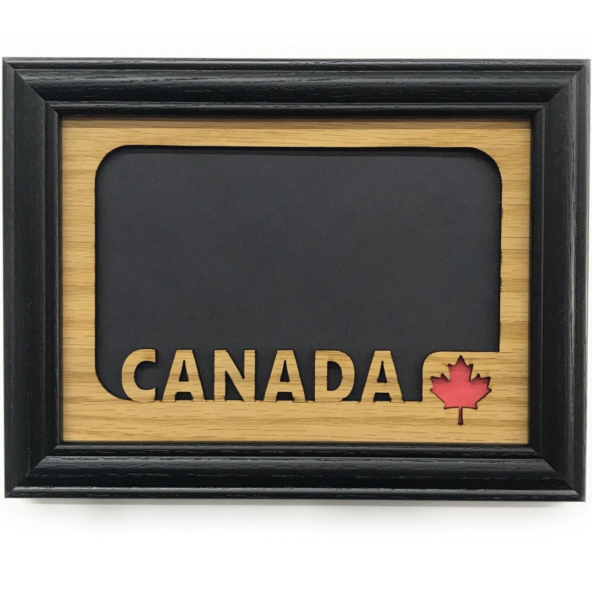 Canada Picture Frame - Legacy Images - Picture Frames - 5x7 picture frame Canada country laser engraved