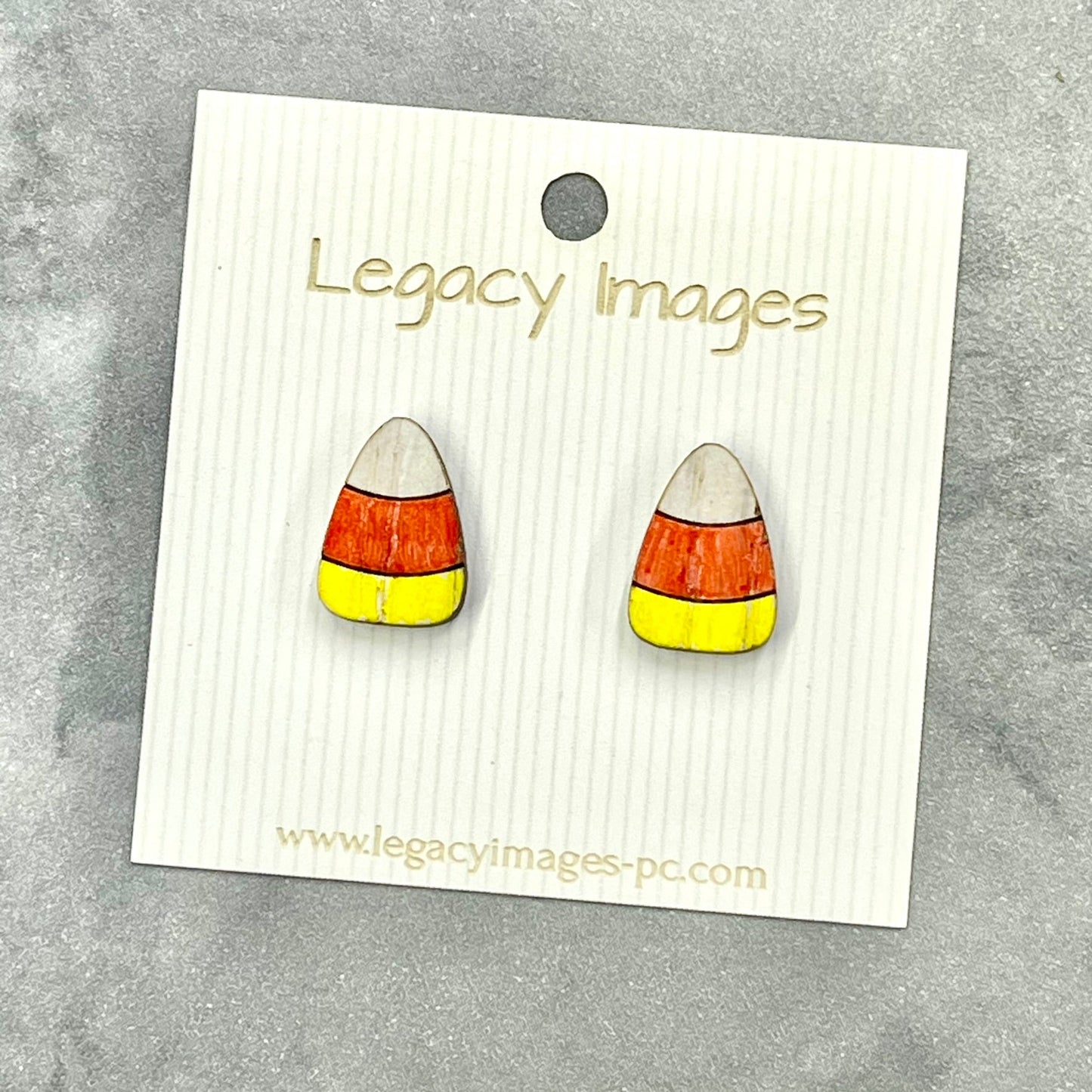 Candy Corn Earrings - Candy Corn Earrings - Legacy Images - Earrings