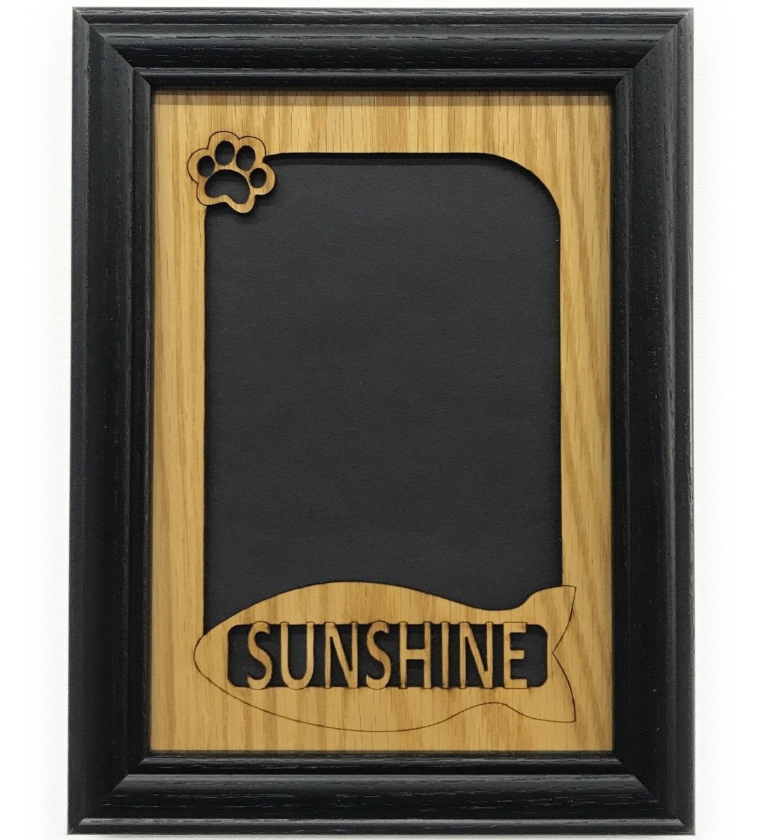 Cat Name Picture Frame - Legacy Images - Picture Frames - 5x7 picture frame 8x10 picture frame CAT laser engraved