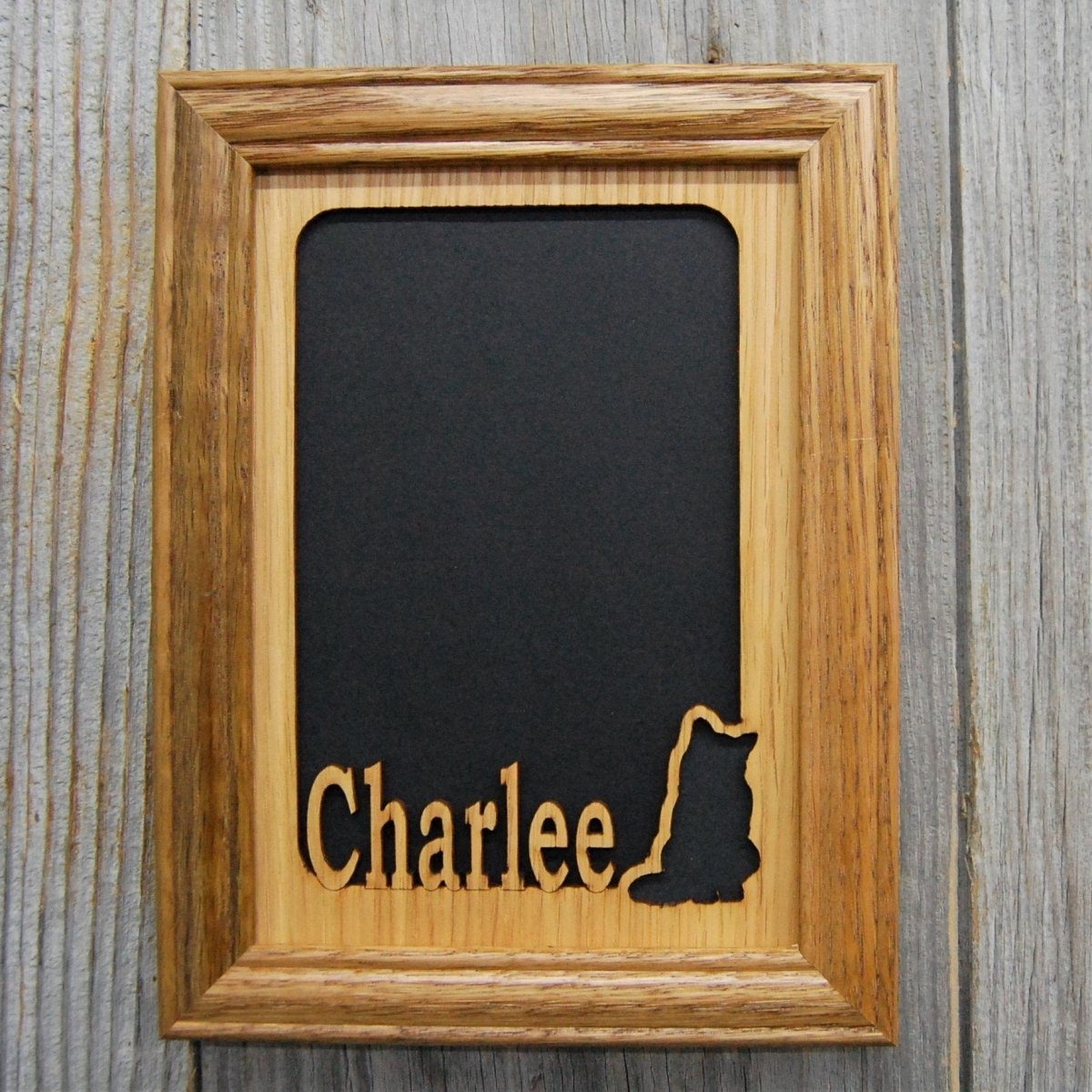 Cat Name Picture Frame - Legacy Images - Picture Frames - 5x7 picture frame 8x10 picture frame CAT laser engraved